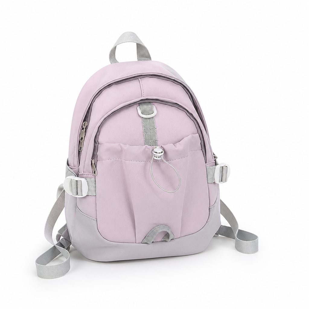 Lightweight Multiple-Pocket Mini Backpack