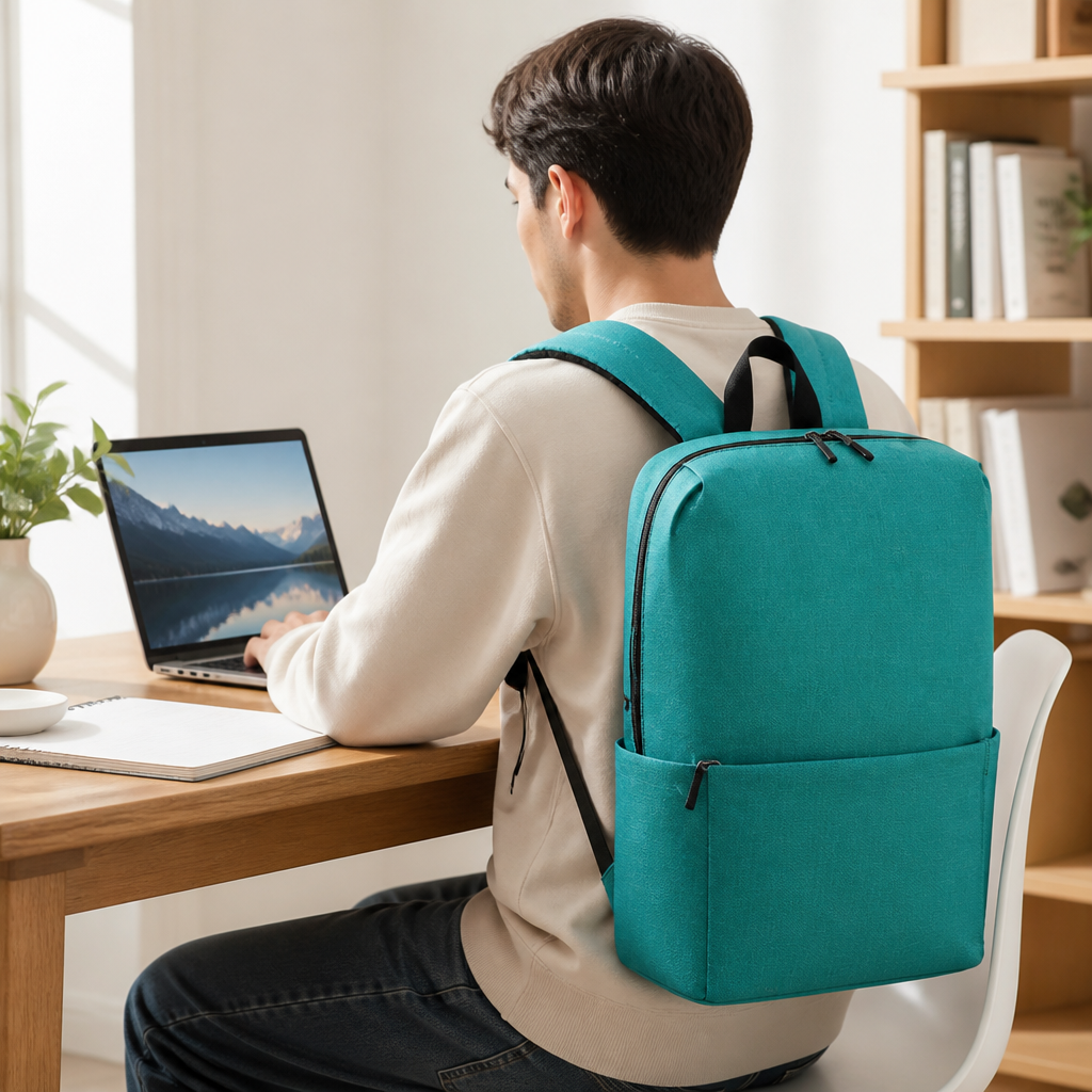 Lightweight Padded Strap Laptop Backpack (Fits 15-Inch Laptop)