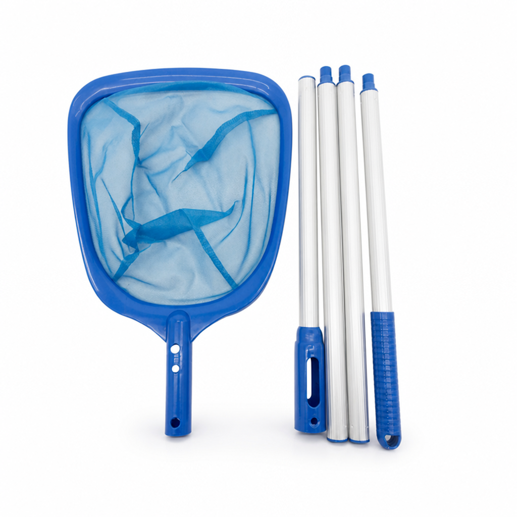 Lightweight Telescopic Pool Leaf Skimmer (Detachable Net)