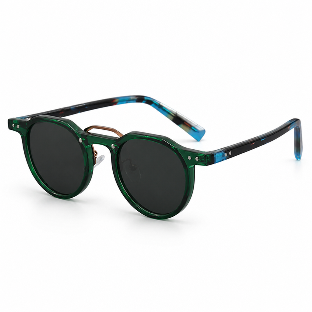 Lightweight UV400 & Anti-Scratch Round Sunglasses