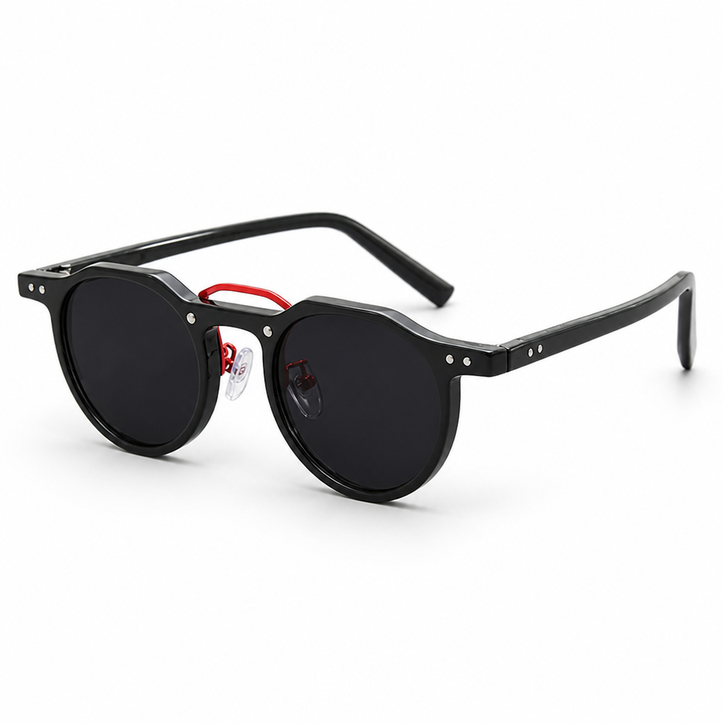 Lightweight UV400 & Anti-Scratch Round Sunglasses