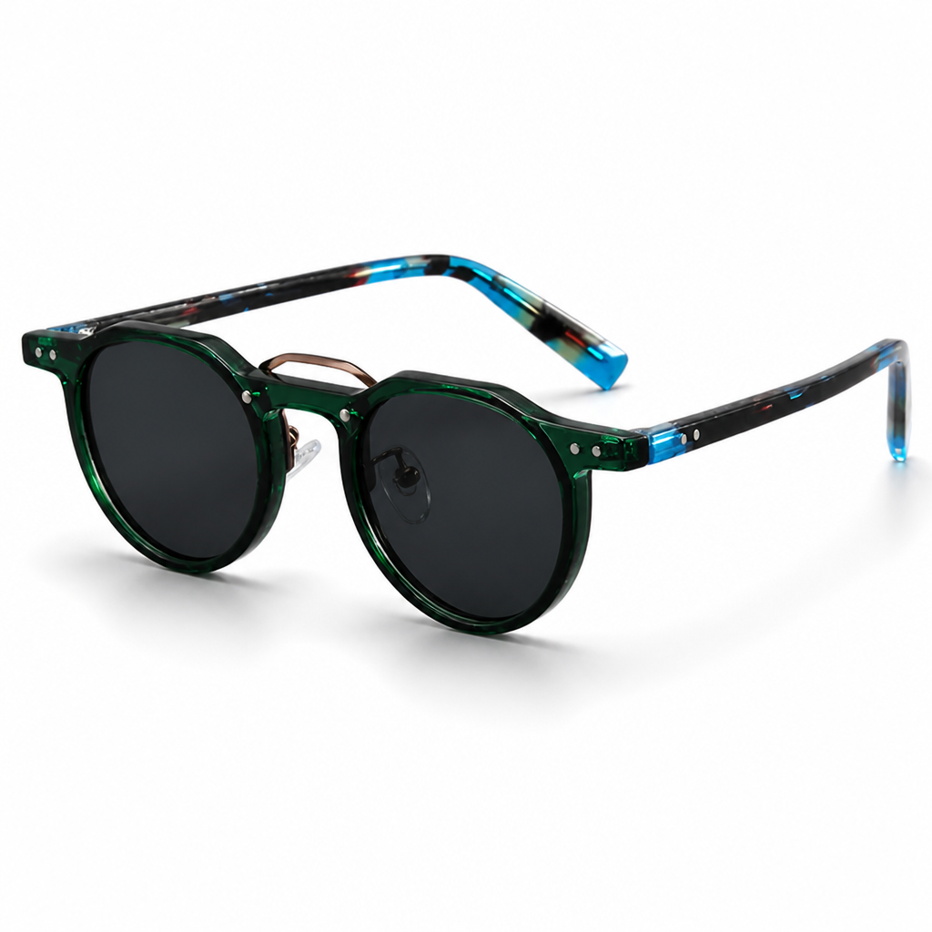 Lightweight UV400 & Anti-Scratch Round Sunglasses