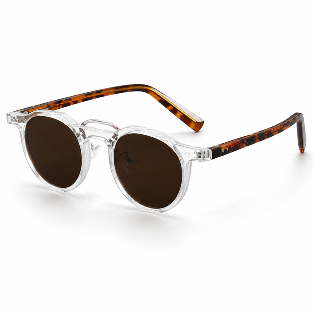 Lightweight UV400 & Anti-Scratch Round Sunglasses