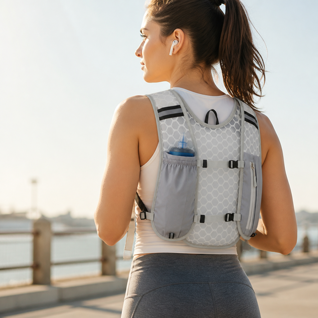 Lightweight Water-Resistant Nylon Travel Backpack