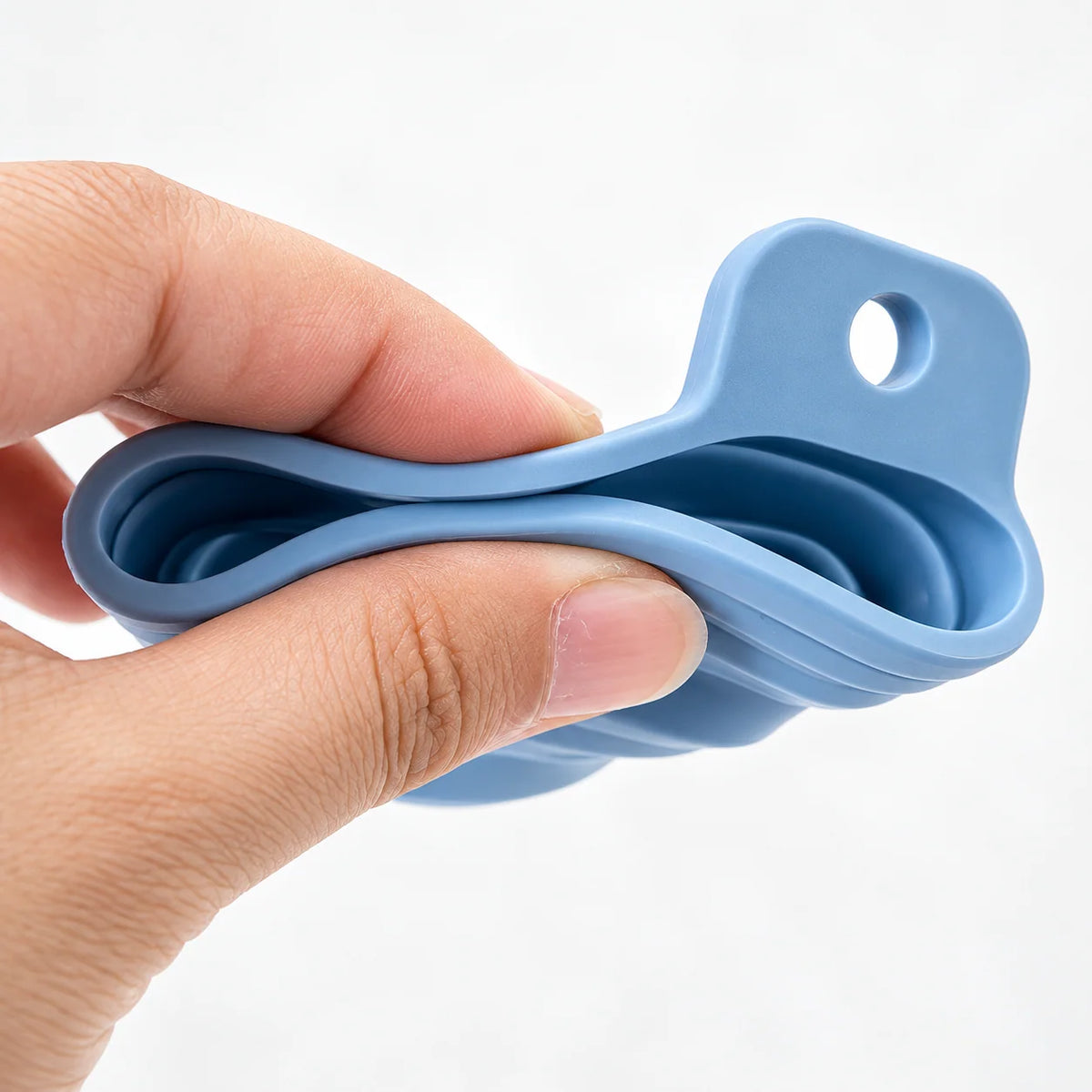 Liquid Dispenser Flexible Silicone Retractable Tapered Design
