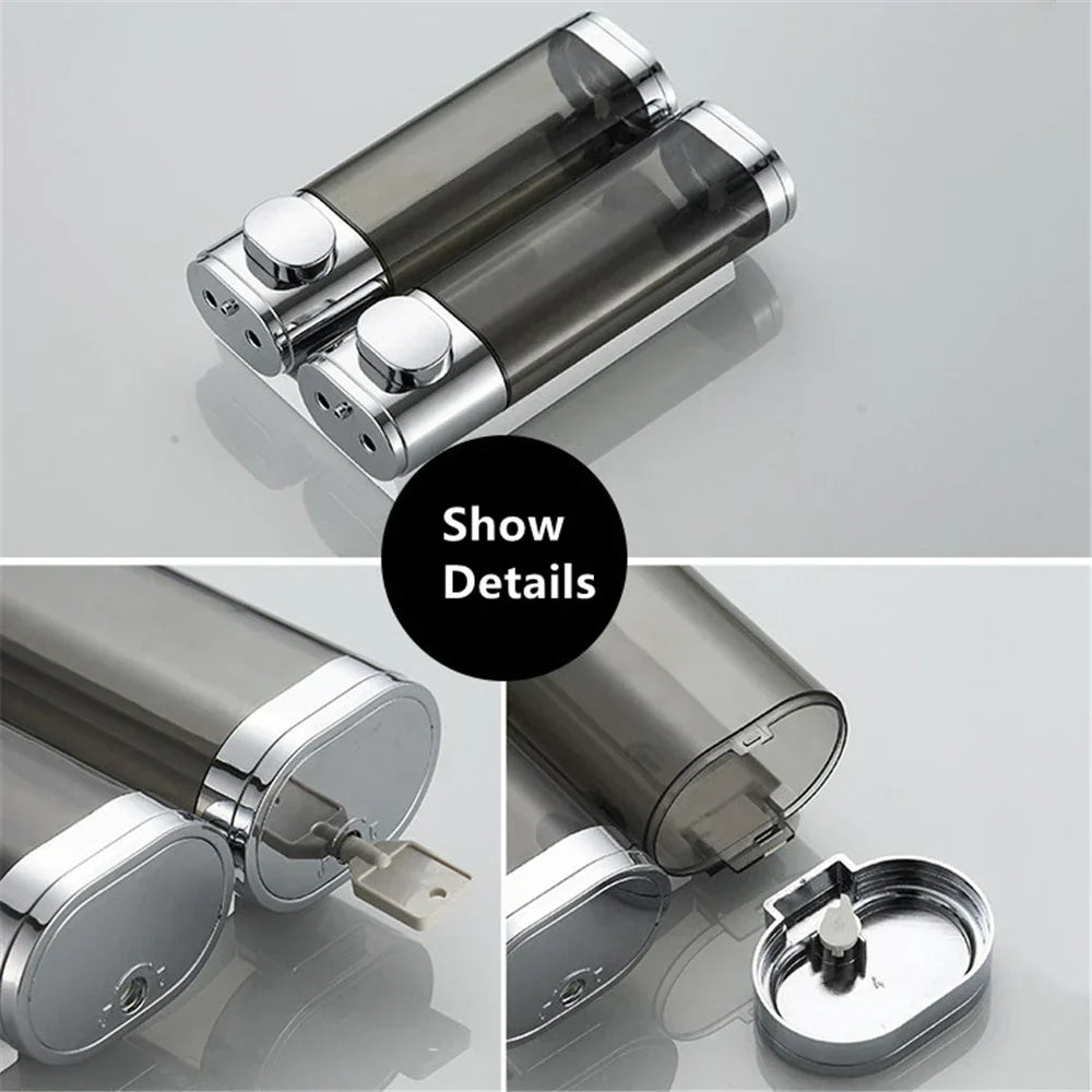 Liquid Dispenser Wall-Mounted Transparent Space-Saving
