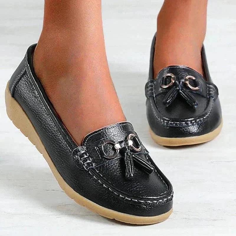 Loafers Slip-On Contoured Cushioned Insole & Breathable Upper