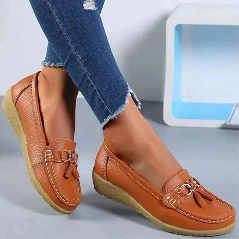 Loafers Slip-On Contoured Cushioned Insole & Breathable Upper