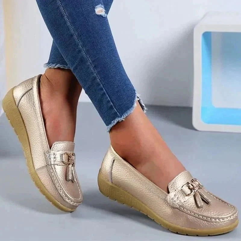 Loafers Slip-On Contoured Cushioned Insole & Breathable Upper