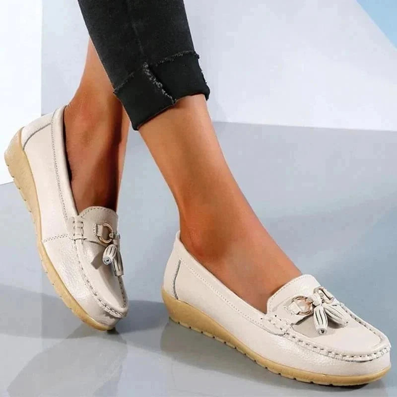 Loafers Slip-On Contoured Cushioned Insole & Breathable Upper