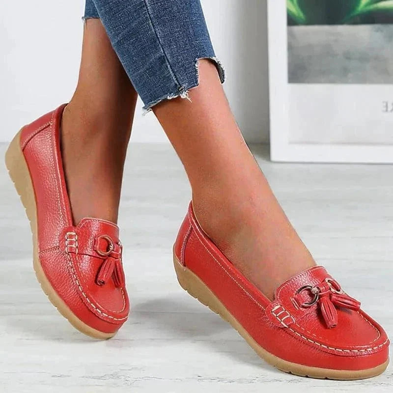 Loafers Slip-On Contoured Cushioned Insole & Breathable Upper