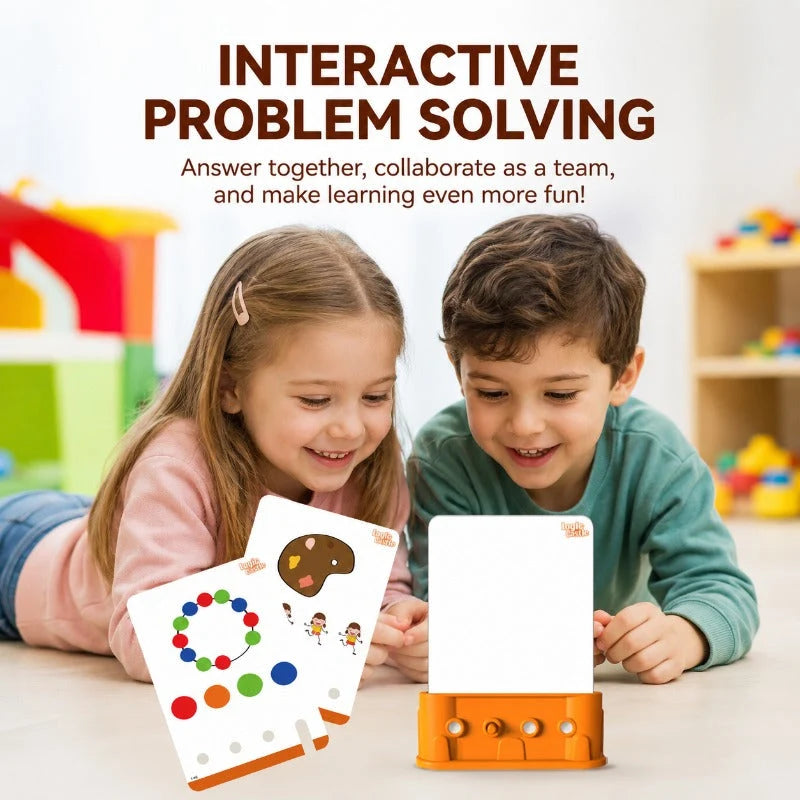 Logic Puzzle Game Screen-Free Self-Correcting Travel Toy