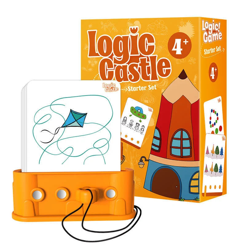 Logic Puzzle Game Screen-Free Self-Correcting Travel Toy