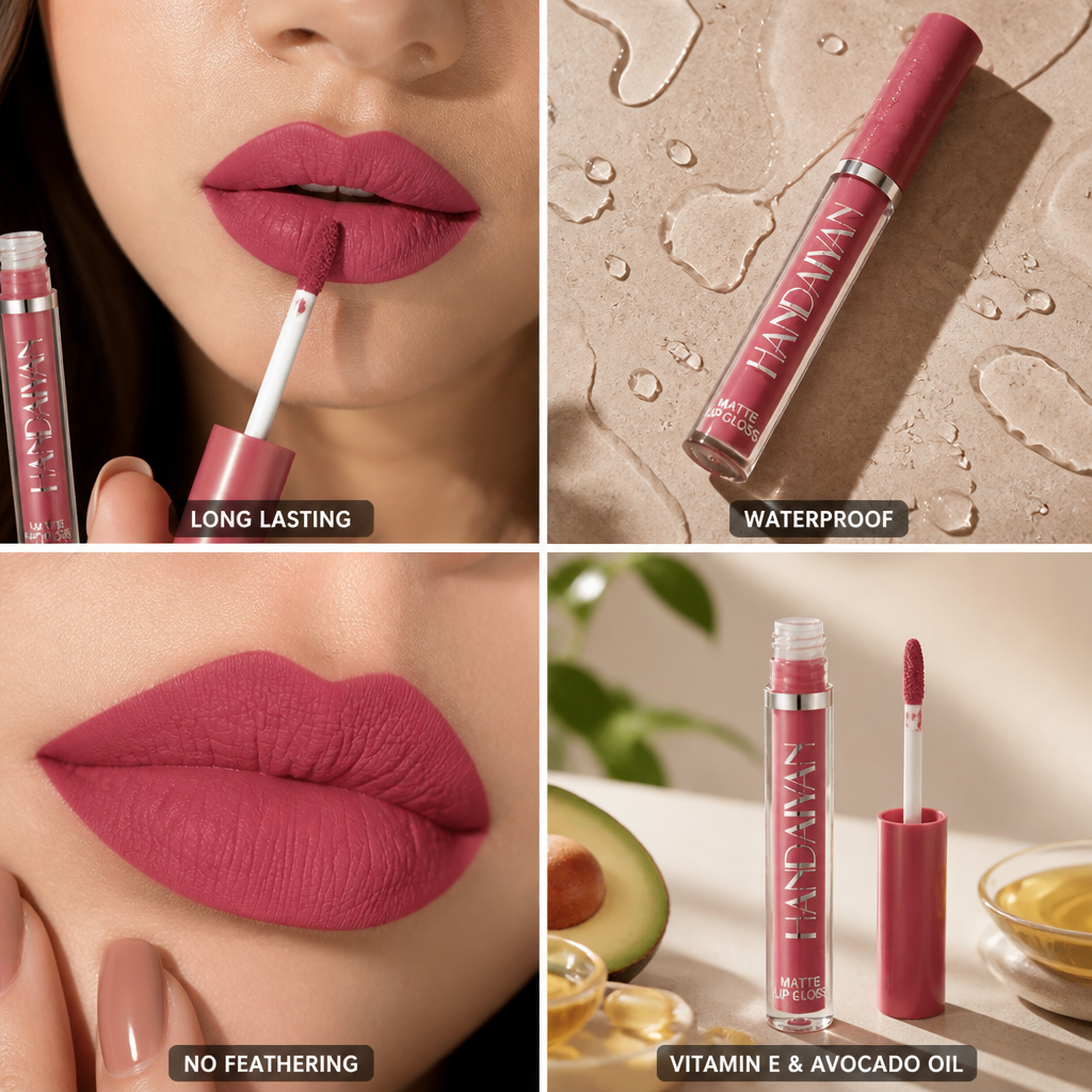 Long-Lasting Waterproof Matte Lipstick