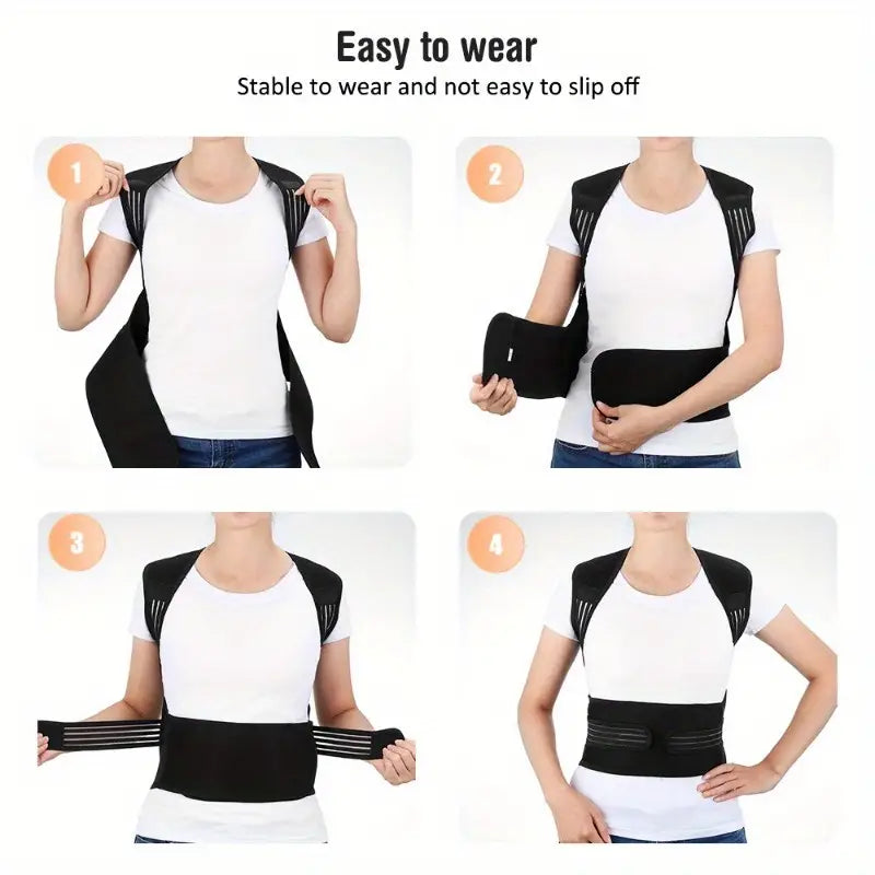 Lower Back Brace Infrared Heat & 108 Magnets