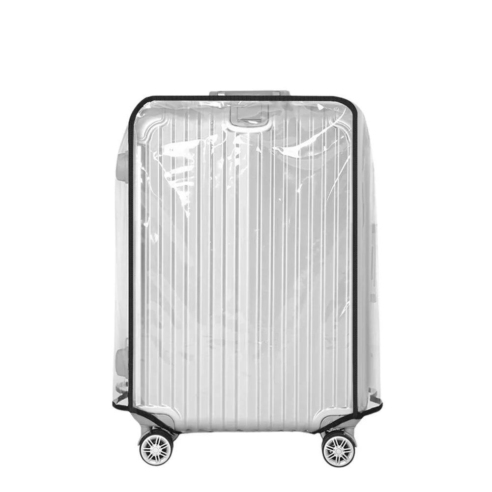 Luggage Cover Clear PVC Waterproof Scratch Protection