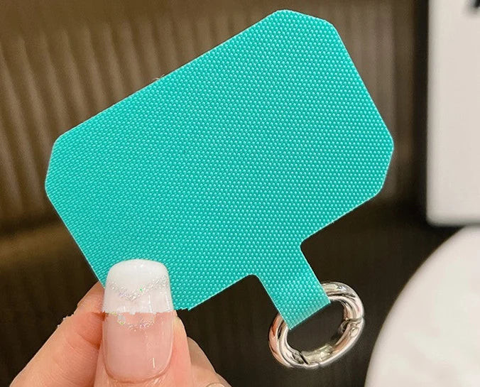 Luggage Tag Waterproof Silicone Secure Metal Ring