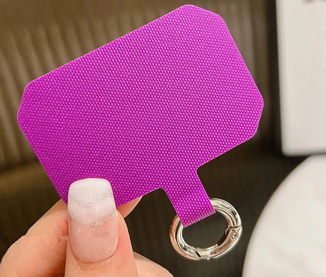 Luggage Tag Waterproof Silicone Secure Metal Ring