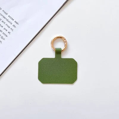 Luggage Tag Waterproof Silicone Secure Metal Ring
