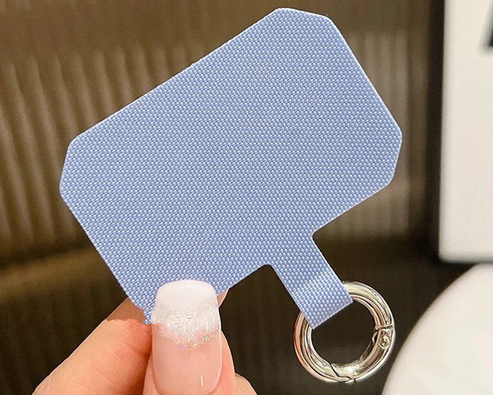 Luggage Tag Waterproof Silicone Secure Metal Ring