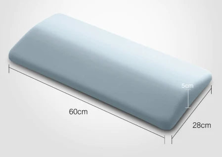 Lumbar Support Pillow Slow-Rebound Memory Foam & Tapered Edge