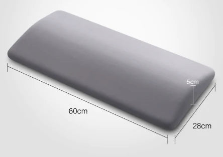 Lumbar Support Pillow Slow-Rebound Memory Foam & Tapered Edge