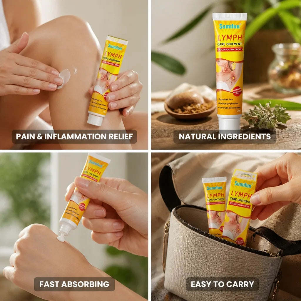 Lymphatic Drainage Cream Natural Anti-Inflammatory & Fast Absorbing
