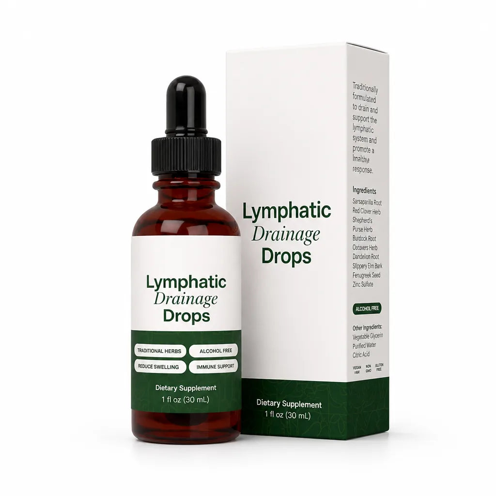 Lymphatic Drainage Drops Natural Bloat & Swelling Relief