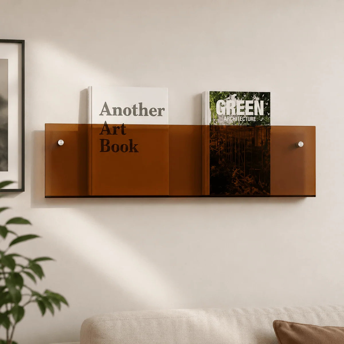 Magazine Holder Wall-Mounted Space-Saving Minimalist Design