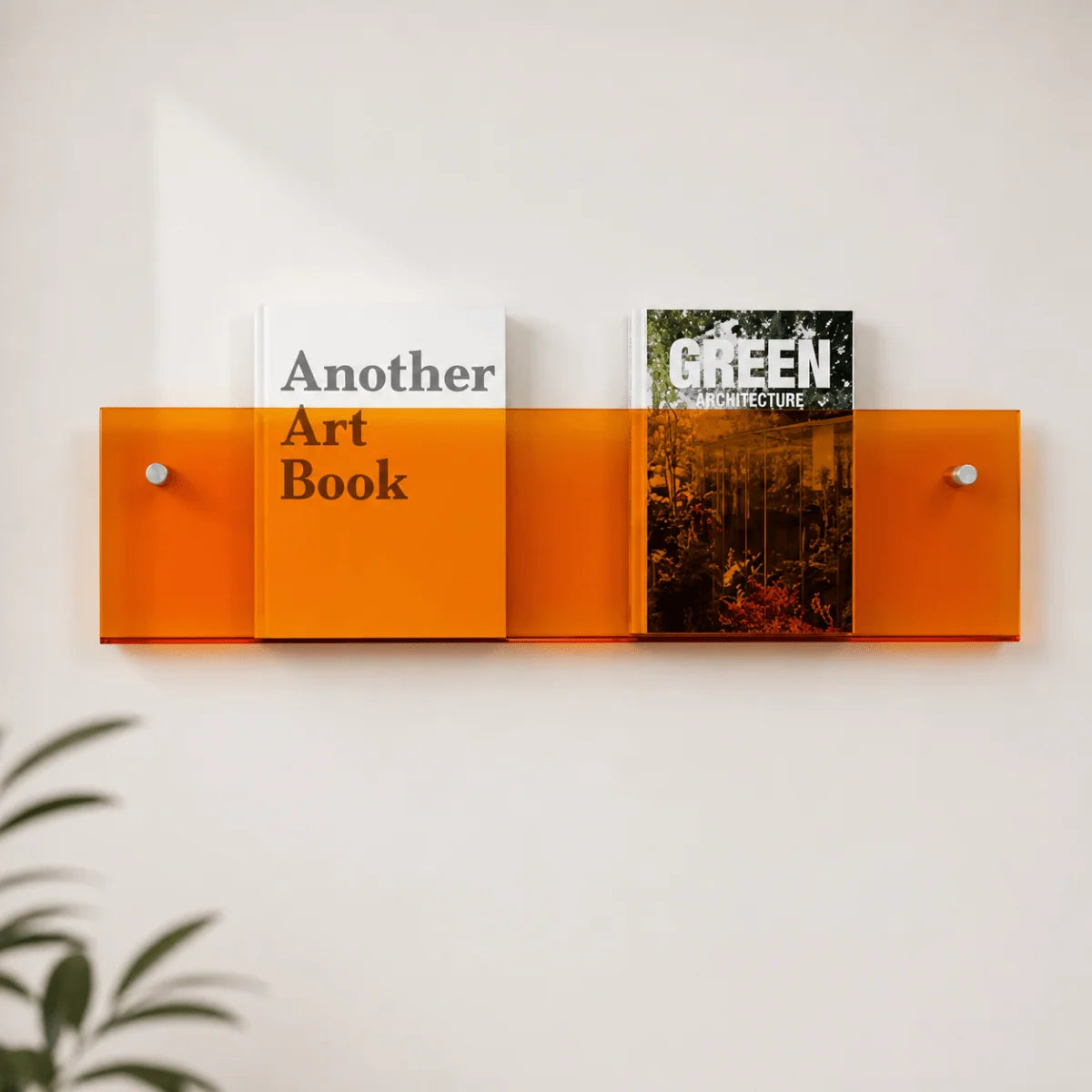Magazine Holder Wall-Mounted Space-Saving Minimalist Design