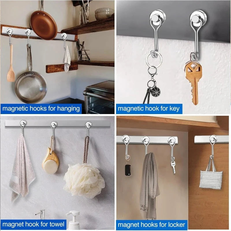 Magnetic Hooks Neodymium 180° Rotating