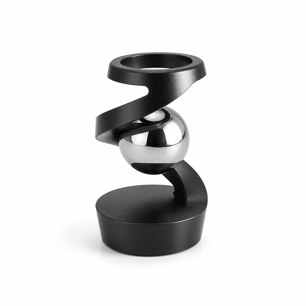 Magnetic Levitation Stainless Steel & Acrylic Desk Toy