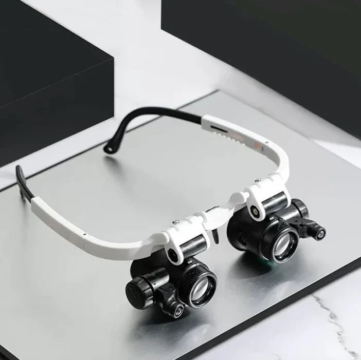 Magnifying Glasses LED Lights 3 Interchangeable Lenses