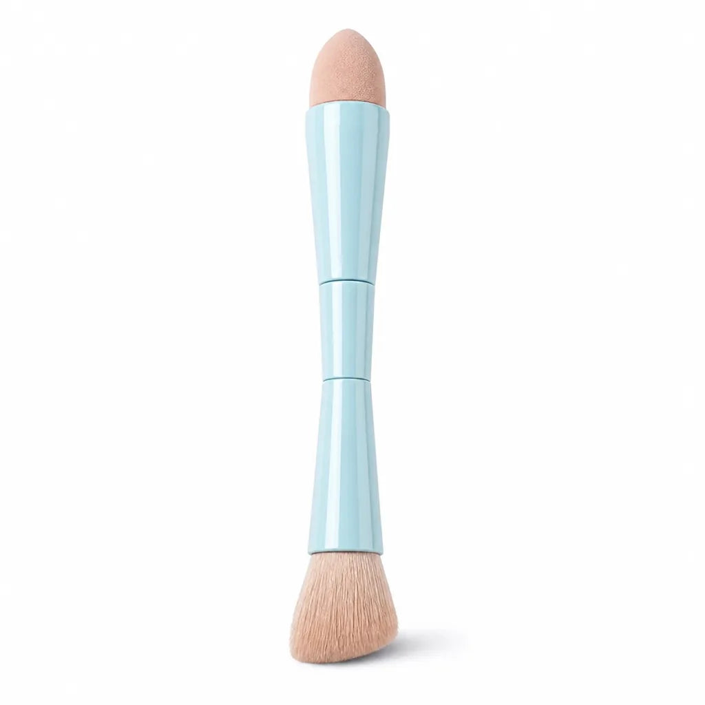 Makeup Brush 4-in-1 Retractable Aluminum Handle