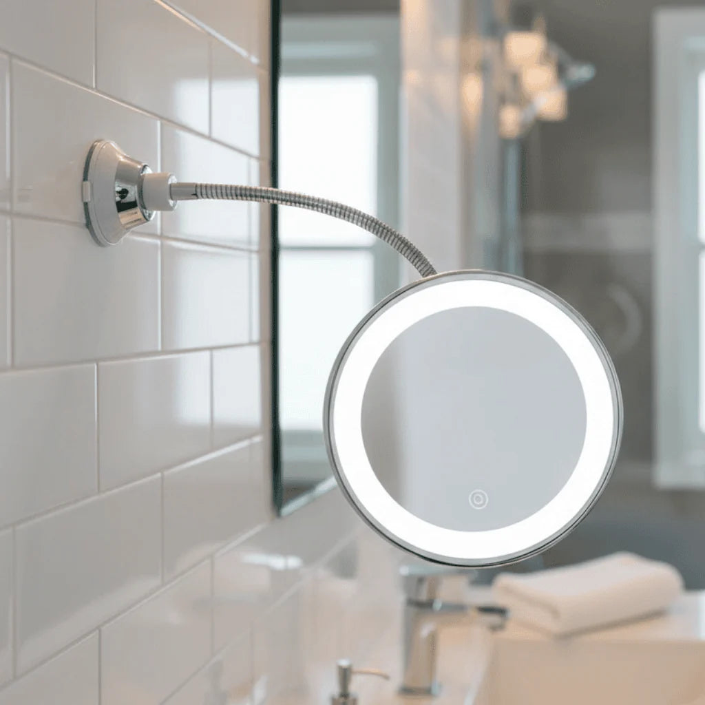 Makeup Mirror LED Lighting 10x Magnification
