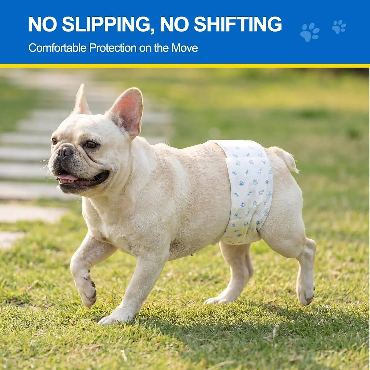Male Dog Belly Bands Leakproof Absorbent Wetness Indicator
