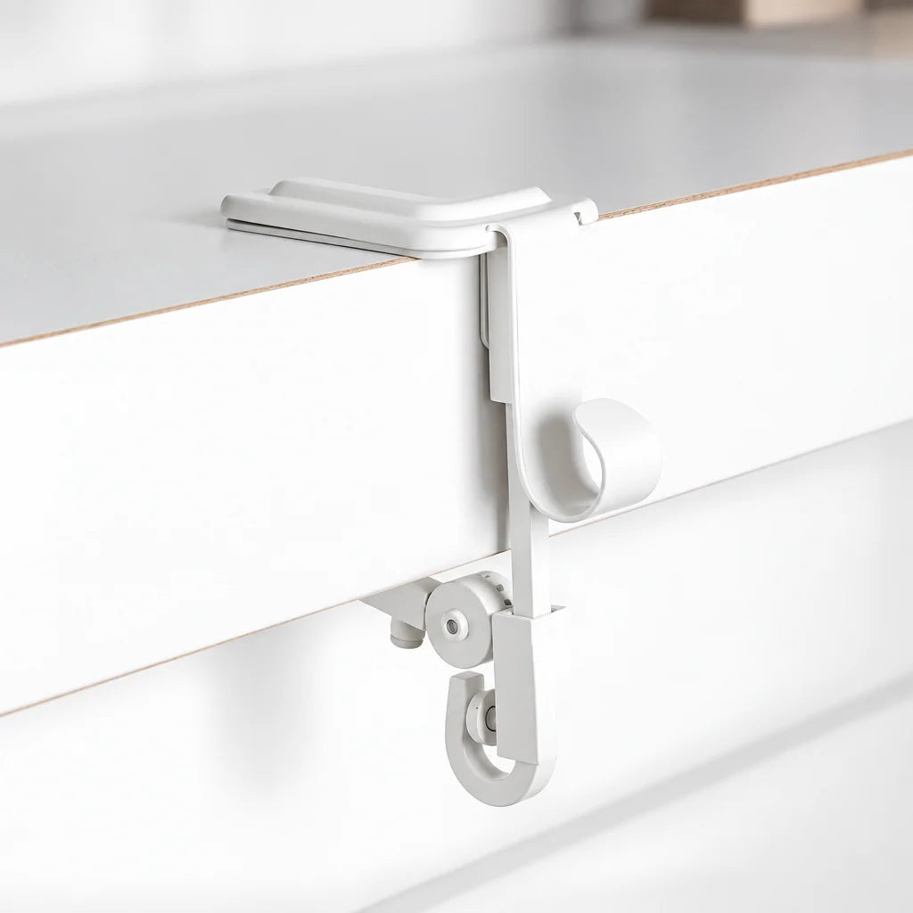Mantel Stocking Hanger Cast Iron Adjustable Clamp