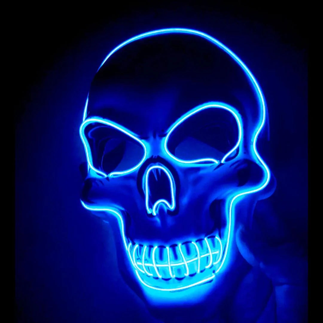 Mask LED Skeleton 10 Colors & 4 Modes