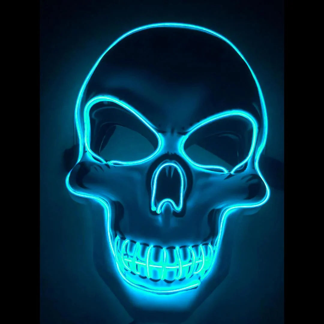 Mask LED Skeleton 10 Colors & 4 Modes