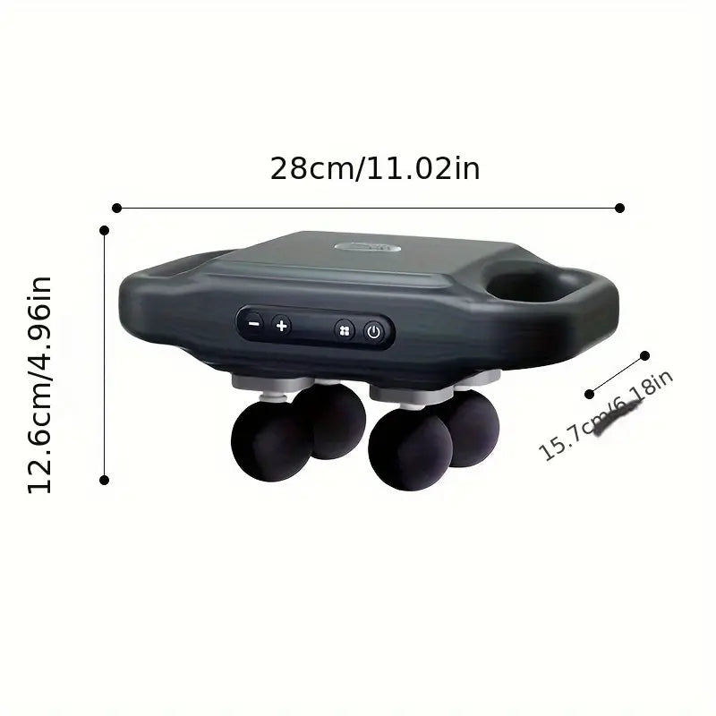 Massage Gun Deep Tissue Interchangeable Heads 120 Min Runtime