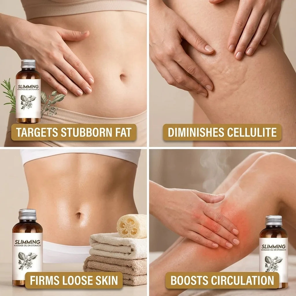 Massage Oil Herbal Anti-Cellulite Firming 30ml
