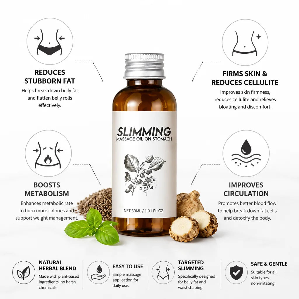Massage Oil Herbal Anti-Cellulite Firming 30ml