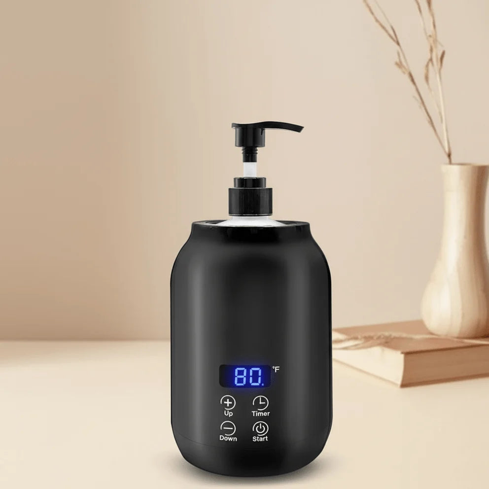 Massage Oil Warmer Electric 360° Heating Adjustable Temperature Control