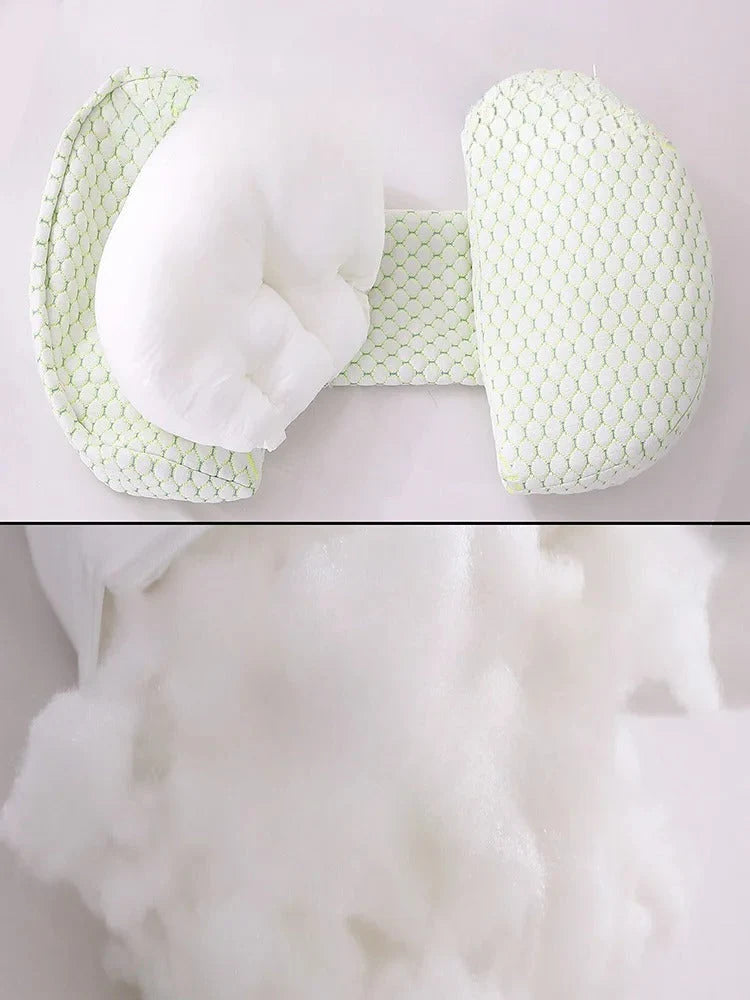 Maternity Nursing Pillow Adjustable Full-Body Machine Washable Bamboo Cover