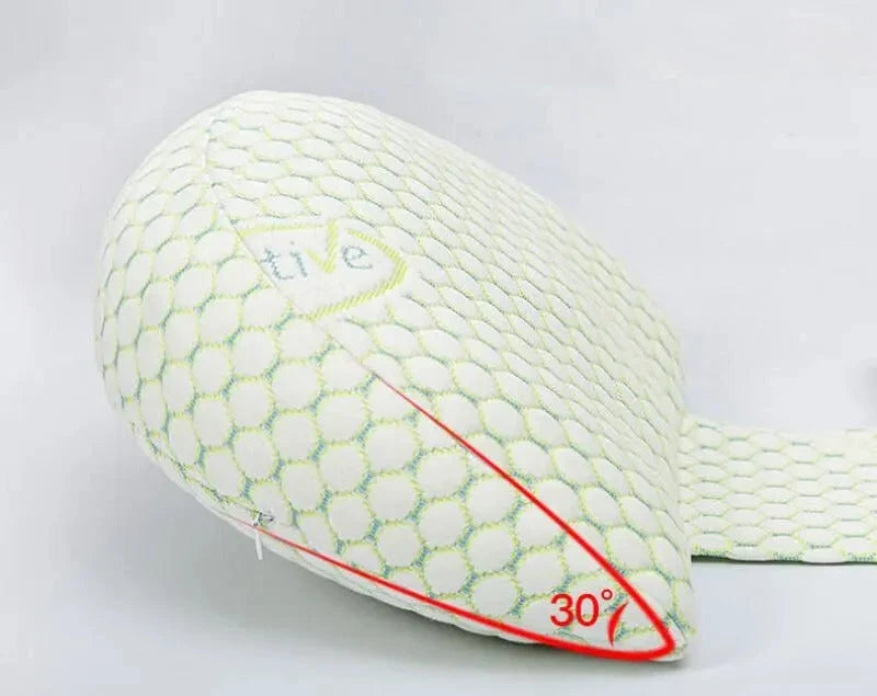 Maternity Nursing Pillow Adjustable Full-Body Machine Washable Bamboo Cover