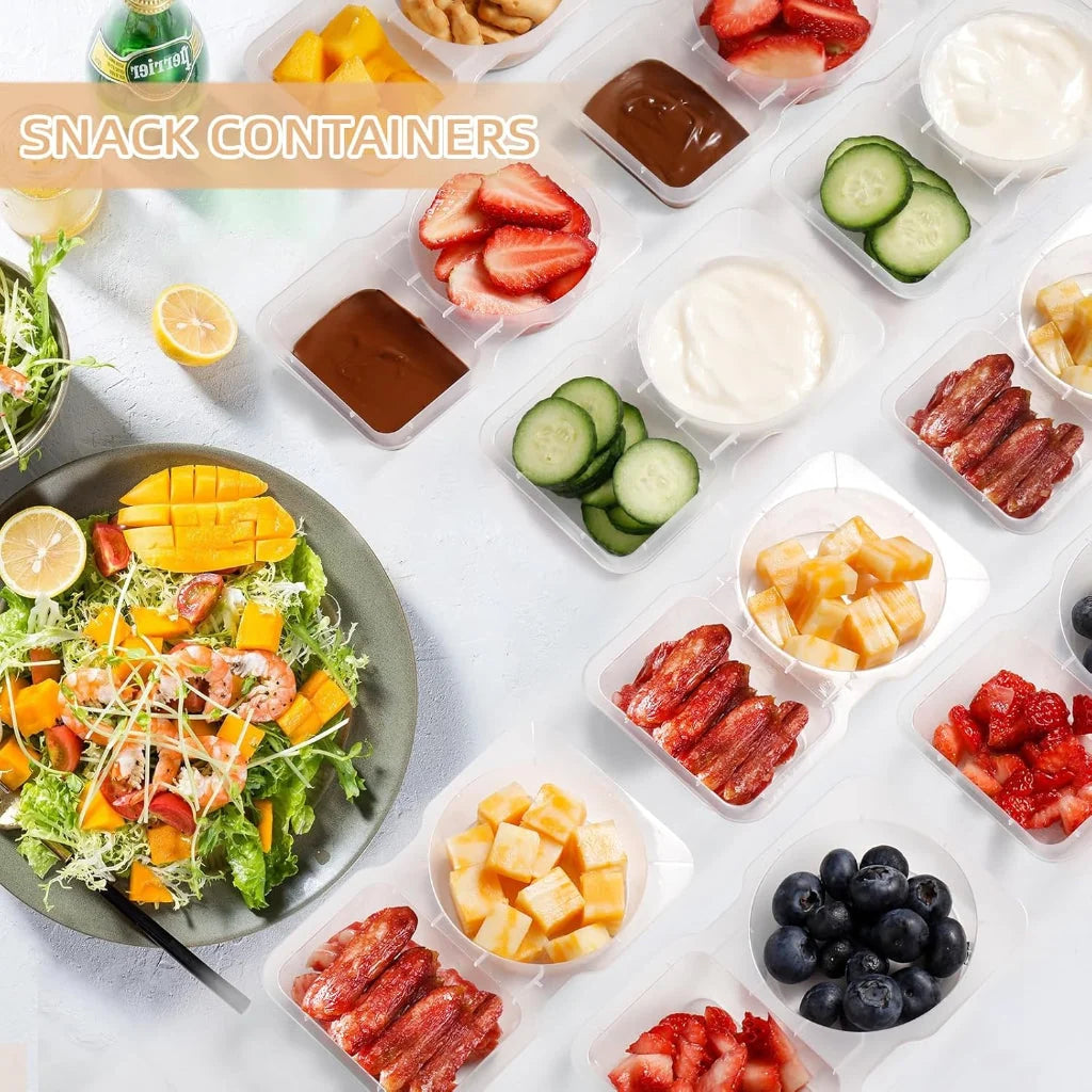 Meal Prep Containers Stackable Universal Lids Microwave Safe