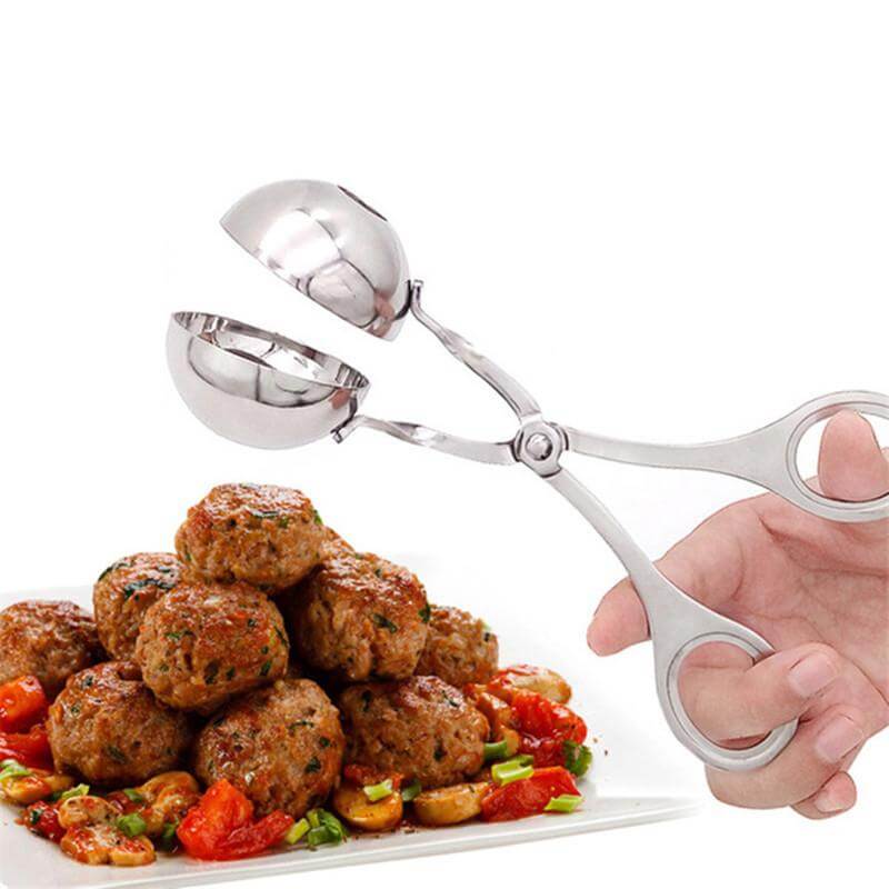 Meatball Maker Stainless Steel Easy-Clean Design