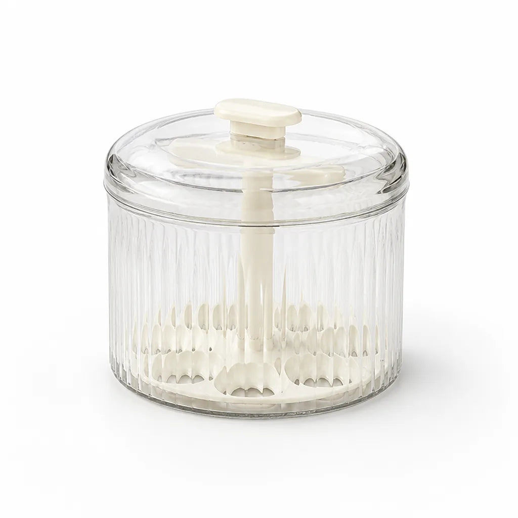 Meatball Press Uniform 3-4 cm Glass Container & Airtight Lid