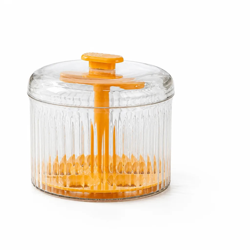 Meatball Press Uniform 3-4 cm Glass Container & Airtight Lid