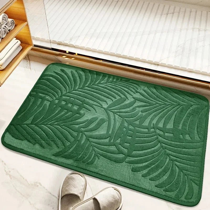 Memory Foam Bath Mat, Absorbent with Non-Slip Backing